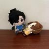 12cm Tier Spiel Overwatch Peripherie Charakter Wuyang Venture Plüschtier Schlüsselanhänger Lustige Tasche Rucksack Anhänger Dekor Plüschtier Puppe