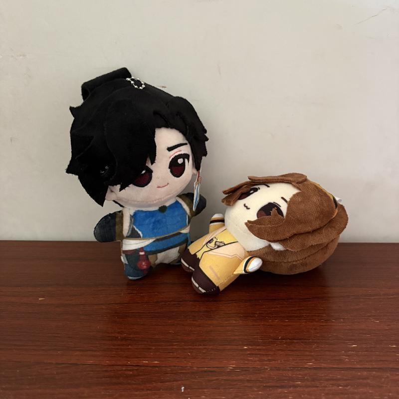 12cm Tier Spiel Overwatch Peripherie Charakter Wuyang Venture Plüschtier Schlüsselanhänger Lustige Tasche Rucksack Anhänger Dekor Plüschtier Puppe