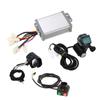 Electric Bicycle Conversion Kit 24V 1000W Brushed Controller Thumb Throttle Switch and Headlamp Kit