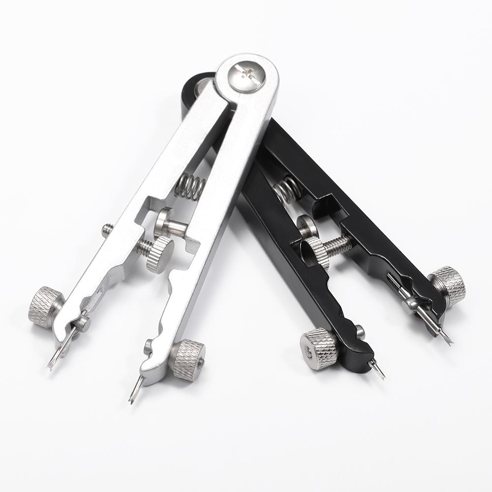 Watch Band Remover Plier 6825 Spring Bar Watch Strap Aluminum Alloy Repair Removing Tool V-Shaped Adjuster Plier Repair Tool