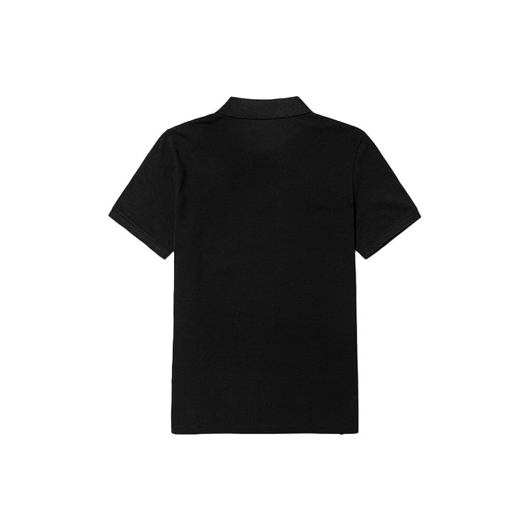 Timberland SS22 Outdoorowa Casualowa Koszulka Polo z Krótkim Rękawem Męska topy Czarna A62T5-001