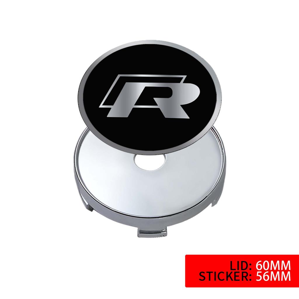 Pro VW Volkswagen Jetta MK5 Golf 4KS 60MM/ 63MM/68 MM Krytky středů kol pro auto Kryty ráfků pneumatik Autopříslušenství Pro Volkswagen