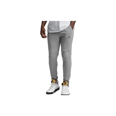 Pantaloni Jogger Bărbați cu Talie Elastică și Imprimeu Logo Partea de Jos Gri 835845-063