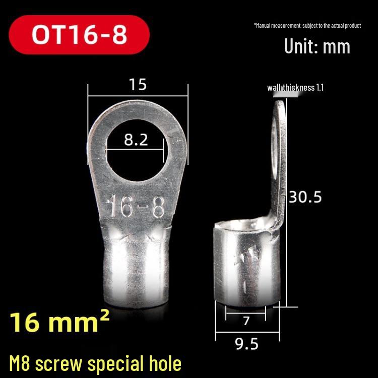 Silver-Plated Brass Terminal Block: Round, U, Y, Fork Type Lug SNB/RNB Open Barrel