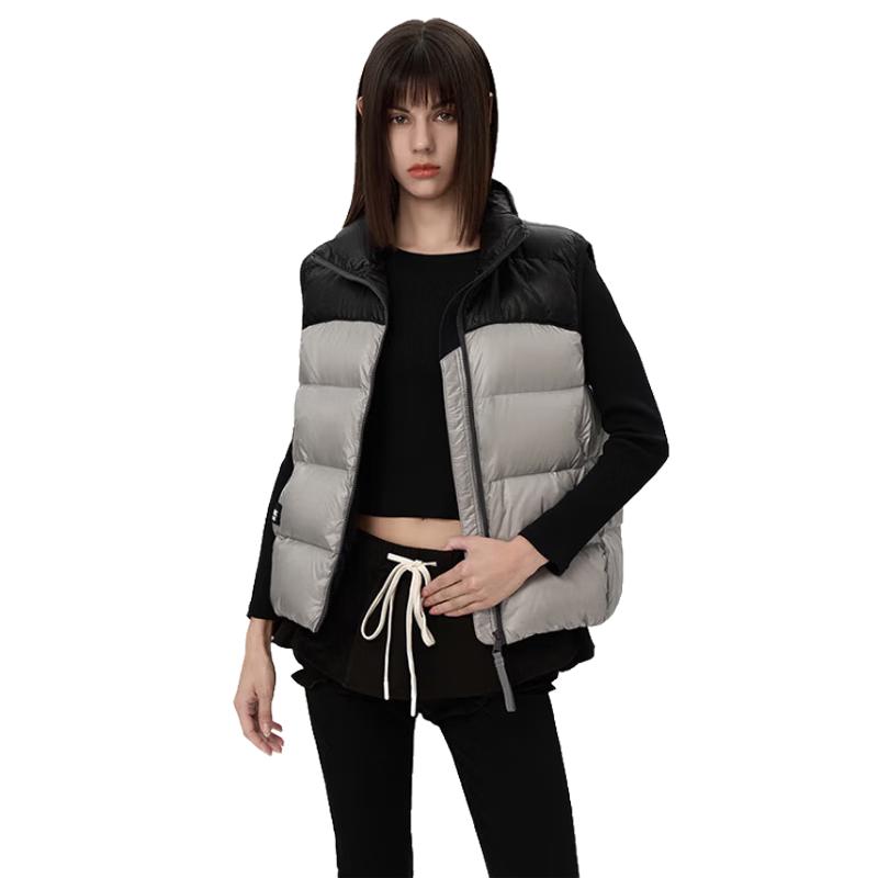 

Жіночий короткий легкий міський жилет на качиному пуху Jin Yujie для активного відпочинку L