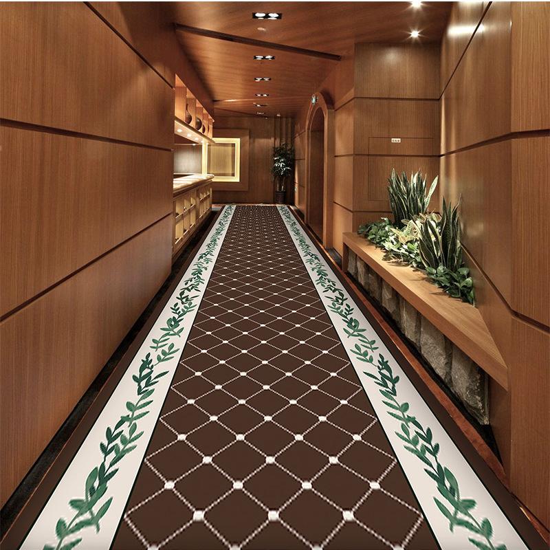 WTEMPO Long Corridor Carpet Stairway Hotel Kitchen Carpe Door Mat Foot Mat Door Mat Entrance Mat