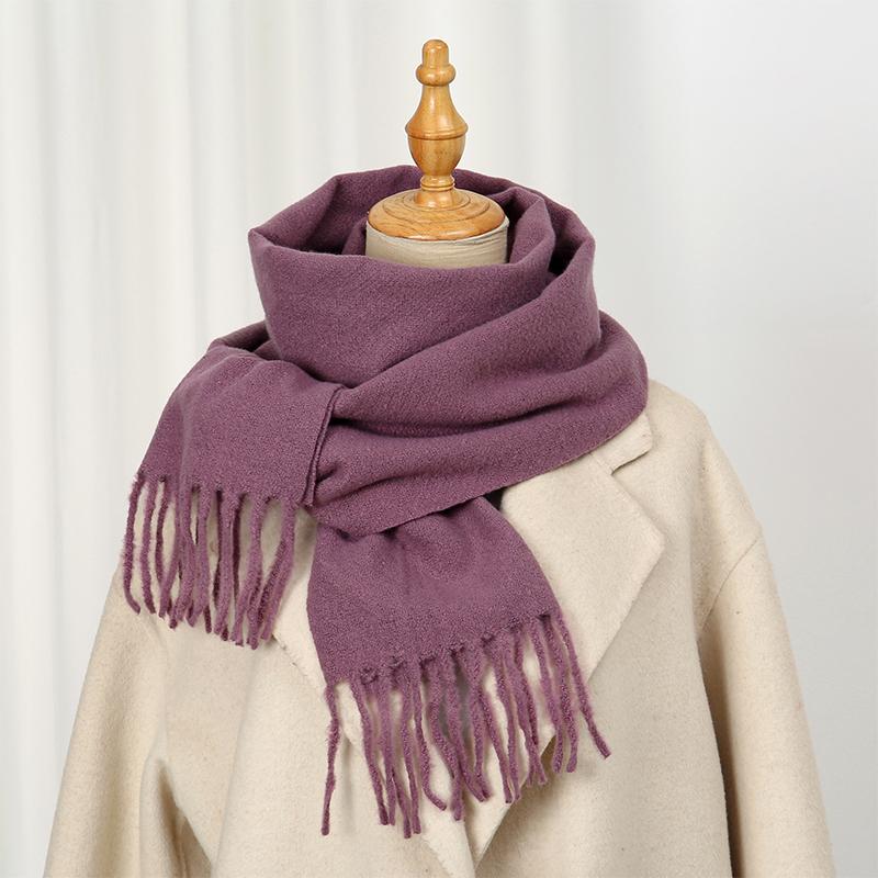 New Winter Shawl Scarves Wrap 2025 Design Cashmere Scarf Women Warm Fashion Pashmina Femal Poncho Neckerchief Echarpe Bandana