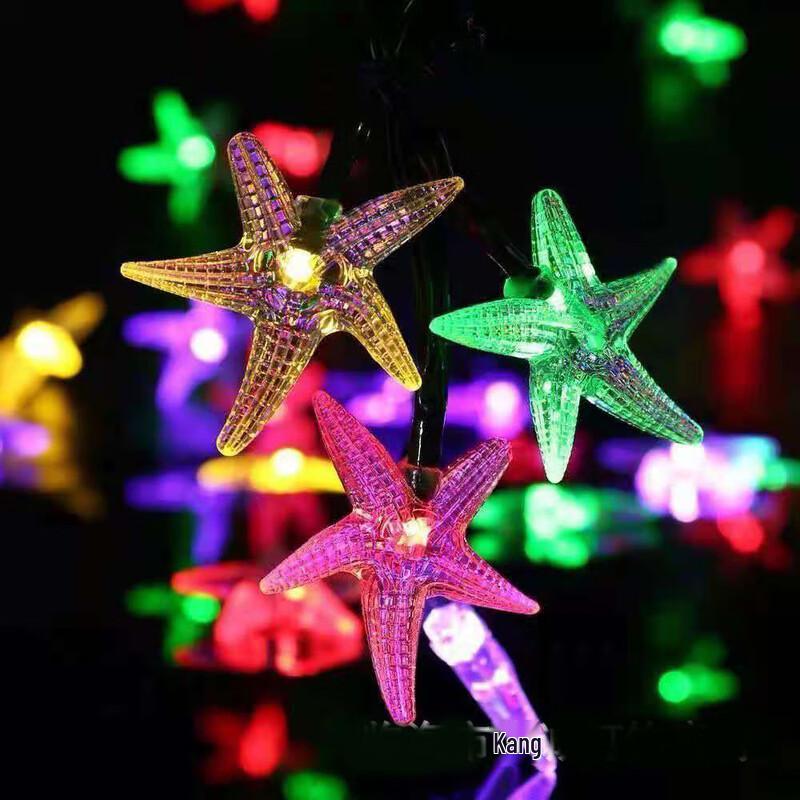 

LED Solar Starfish String Lights