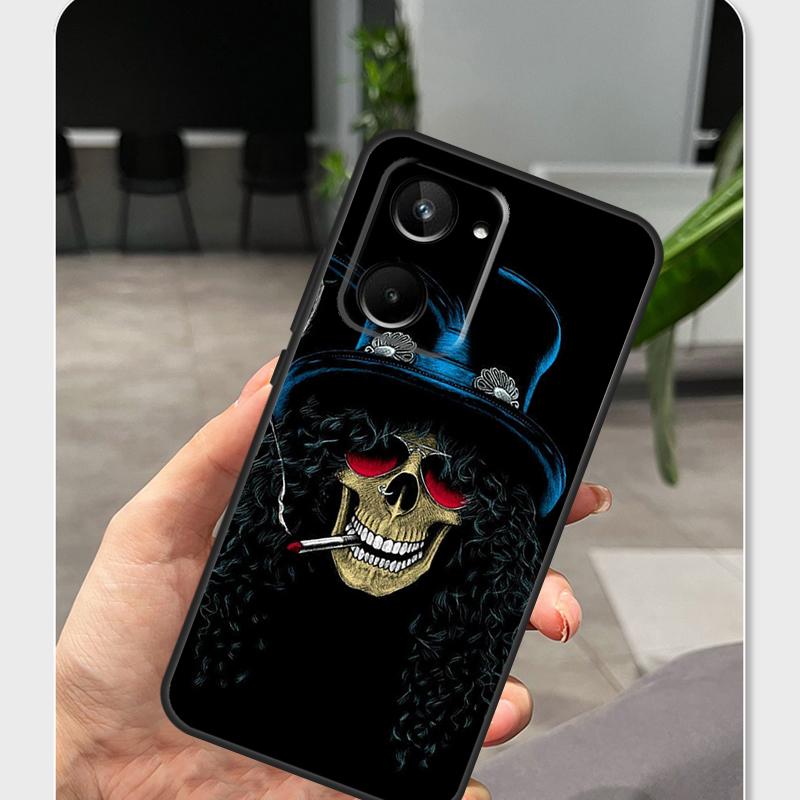 Cool Skull Gothic Case For Realme 15 13 12 10 11 14 Pro Plus GT6 GT7 C55 C51 C35 C33 C61 C65 C67 C53 C71 C75
