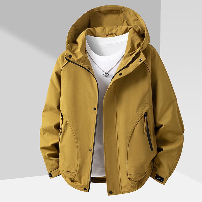 

FAPAI Men s Lightweight Hooded Sport Jacket 3XL