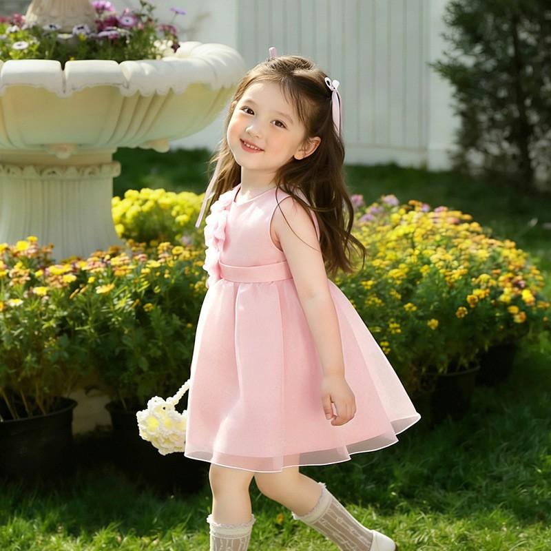 Girls Princess Dress Toddler Party Gown 2026 Baby Birthday Formal