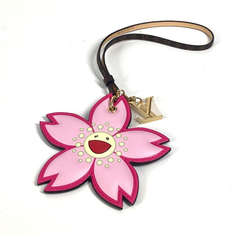 Louis Vuitton M02475 Monogram Takashi Murakami Bag Charm-Cherry Blossom Unused
