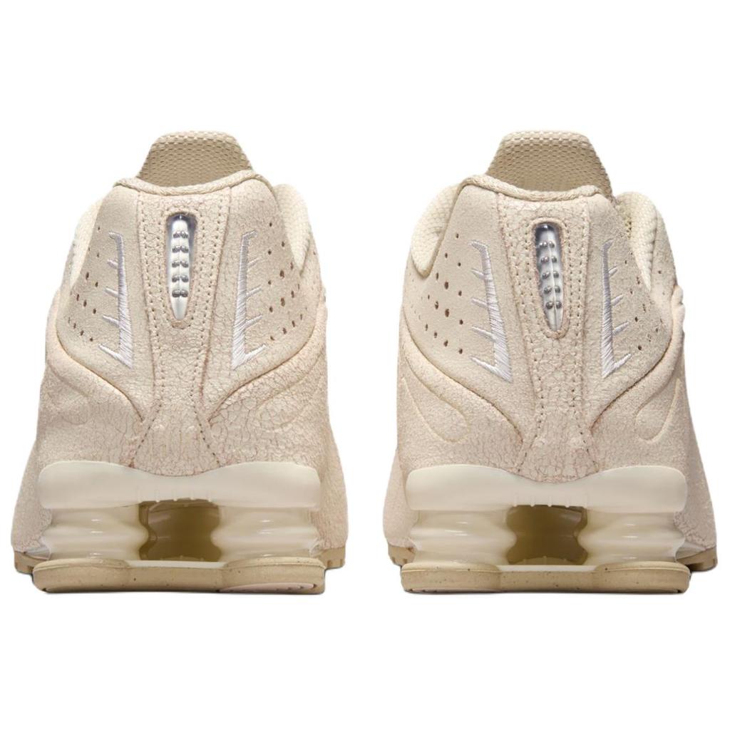Nike Shox R4 Natural Metallic Silver Men Sneakers Cream IO4544-100