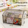 Allies Transparent Acrylic Flip-top Desktop Storage Box