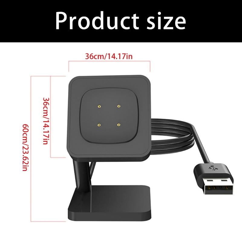 Stazione di Ricarica Dock Universale a Posizionamento Automatico Per Smartwatch Watch 3/2 Durabilità Pratica per Viaggi Struttura in ABS