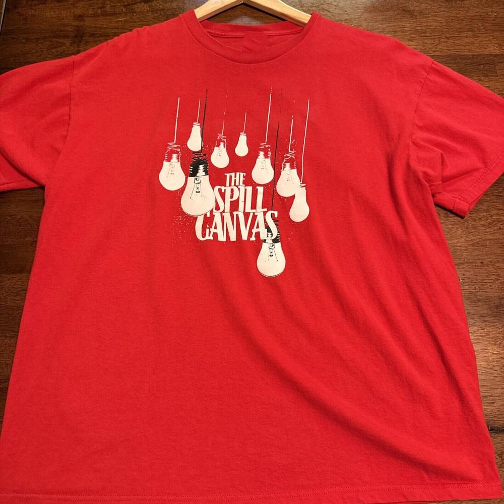 The Spill Canvas Band Alt Rock South Dakota Tshirt Cotton Tee S4XL Unisex T-Shirt XXXL