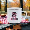 Valentine Gift Coffee Mugs For Couples Holiday Present Drinkware Breakfast Cup Pink Enamel Mug Love Milk Cups Romantic Funny Tea