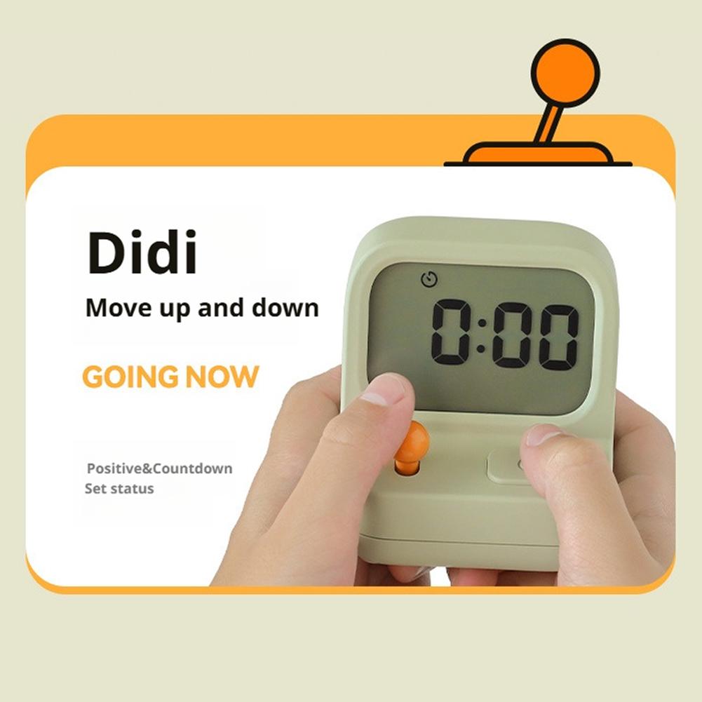 Cute Alarm Clocks Snooze Digital Clock Novelty Silent Table Clock Cartoon Shaped Alarm Clocks Silent Non Ticking Kids Desk Clock