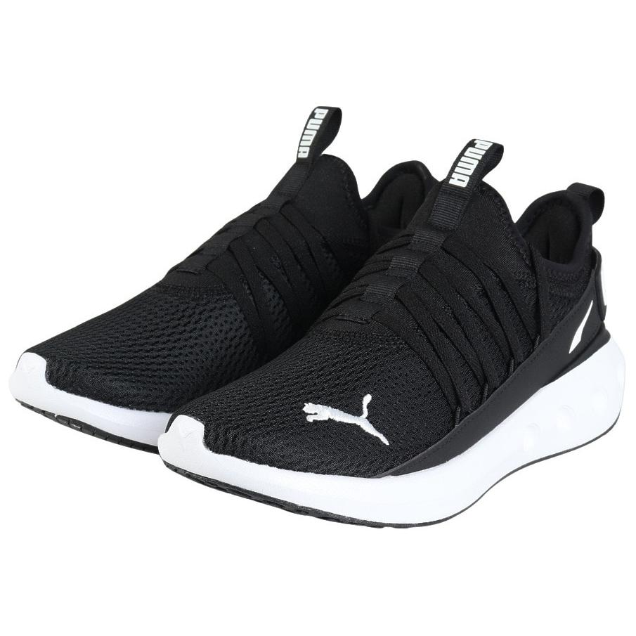 Puma Softride Carson Fresh Black Unisex Sneakers White 310155-01