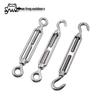 304 Stainless Steel European-Style Open Body Turnbuckle for Marine Rigging