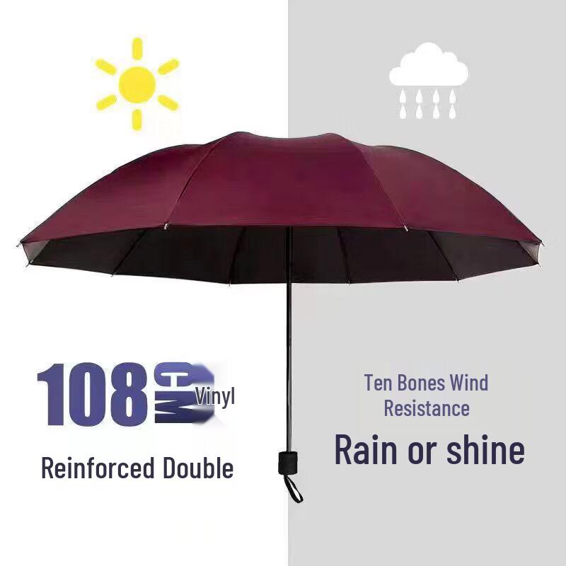 Two-Person Dual-Use Sun & Rain Umbrella