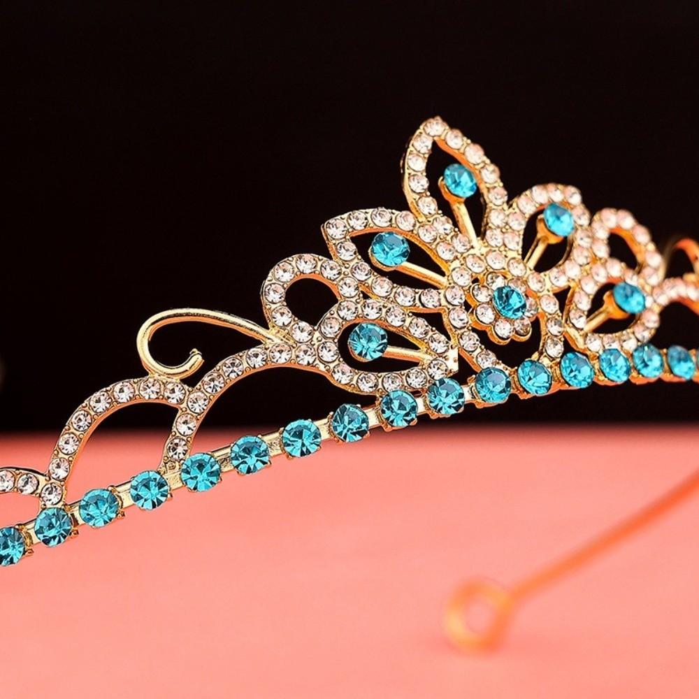 Vintage Queen Princess Crown Rhinestone Crystal Bridal Tiaras New Bridal Headband  Birthday Gift