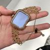 Curea de modă pentru Apple Watch pentru femei, Brățară de înlocuire reglabilă compatibilă cu Apple Watch 38-49mm Seria Ultra SE 1-11, Doar curea