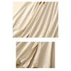 Summer new literary cotton and linen loose skirt pants casual nine-point linen wide-leg pants