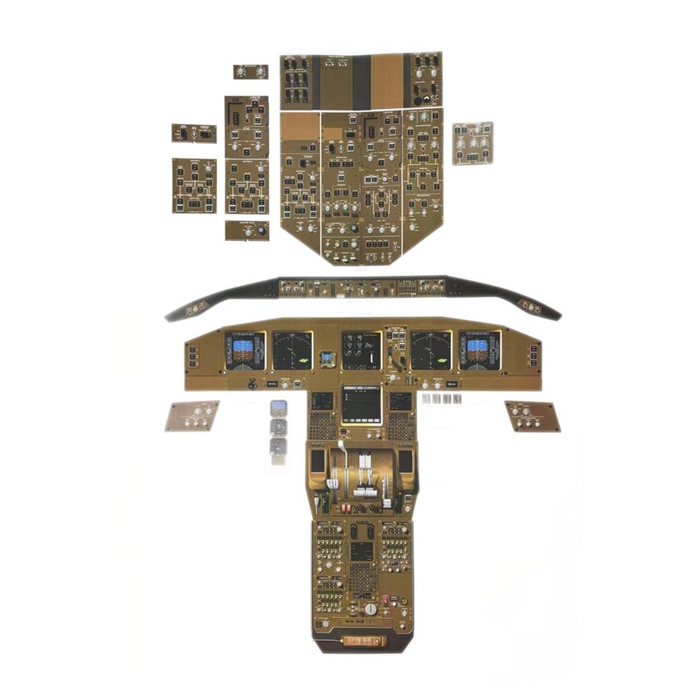 JayCreer Boeing 777 Cockpit Poster 1 SET