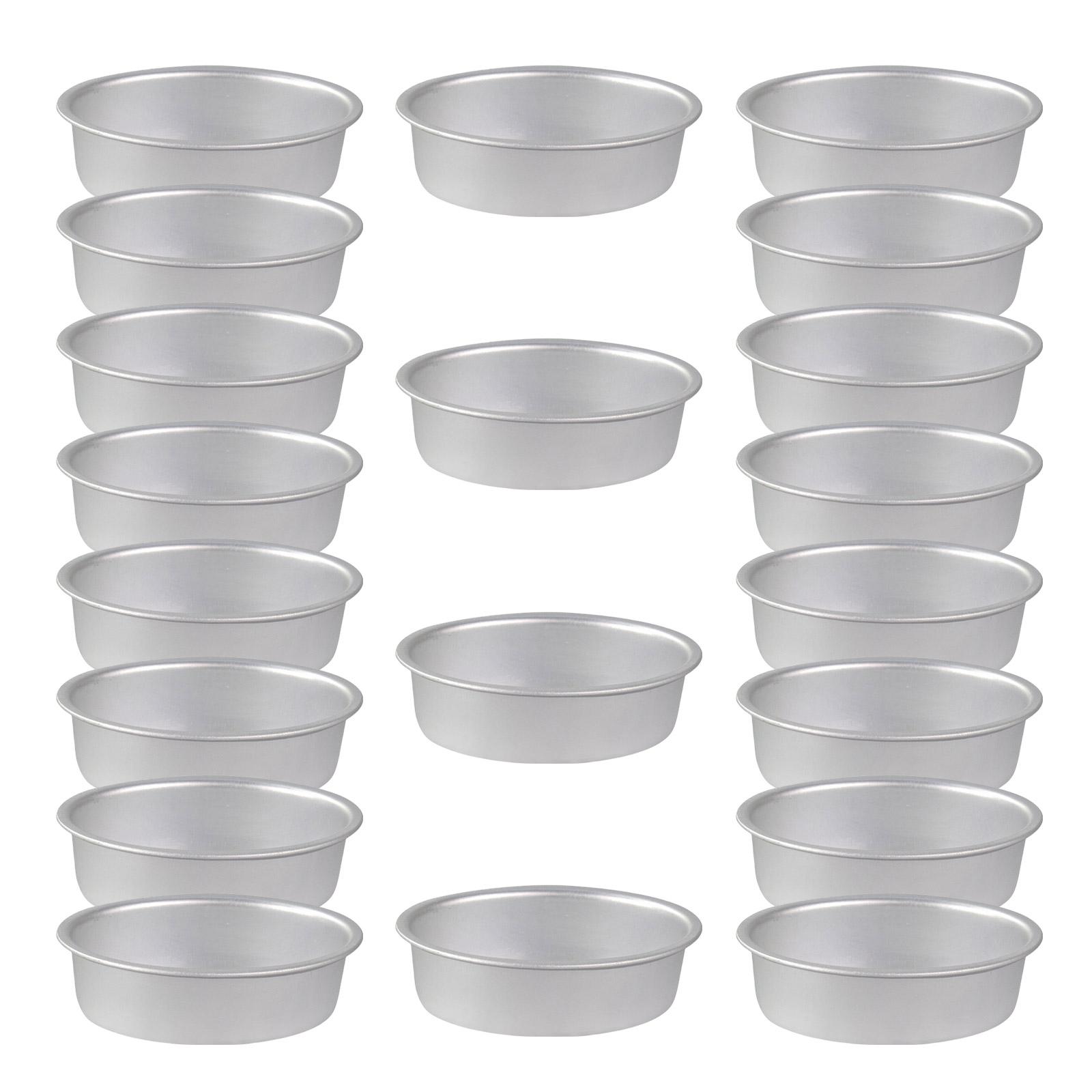 

20 шт. Универсальные овальные формы для выпечки Практичные овальные алюминиевые формы для выпечки для восхитительных чизкейков и хлеба