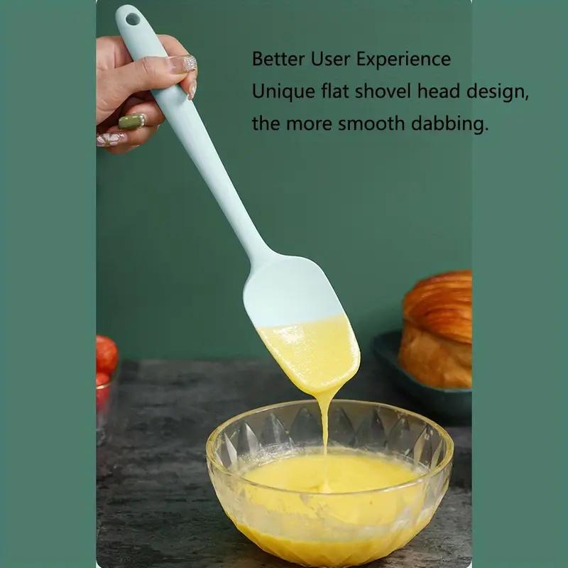 4pcs Cream Spatula and Mixing Spoon Set Kitchen Cooking Mixing Baking Spatula, Suitable for Non-stick Cookware