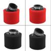 Black and Red 42mm 45mm Foam Air Filter High Flow Air Filter Elbow Neck Air Filter Sponge Cleaner