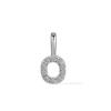 Minimalist Rhinestone Letter Pendant 26 Alphabet Charms For DIY Necklace Bracelet Personalized Jewelry Accessory