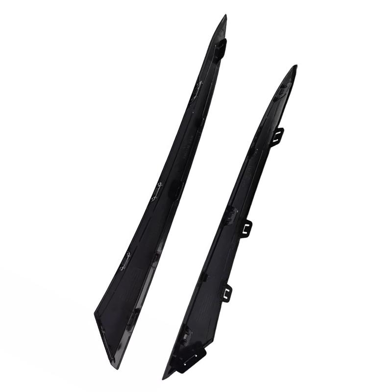 Pair Front Headlight Black Eyelid Molding Trim for Honda Civic   71202T31H01 71207T31H01