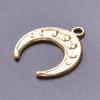 5pcs/Lot New Moon Charm No Fade Stainless Steel Pendants Charms In Bulk DIY Jewelry Making Supplies Witch Knot Star Accessories