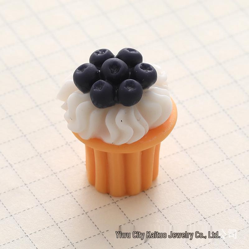 DIY Simulation Food Toy Cake Accessories: Cream Glue, Phone Case Decor, Headdress, Hair Tie, Sticker, Ornament, Pendant.