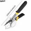 Electrician Angle Scissors 45 Degree Universal Trunking Scissors 90 Degree Woodworking Edge Banding Buckle Strip Multifunctional