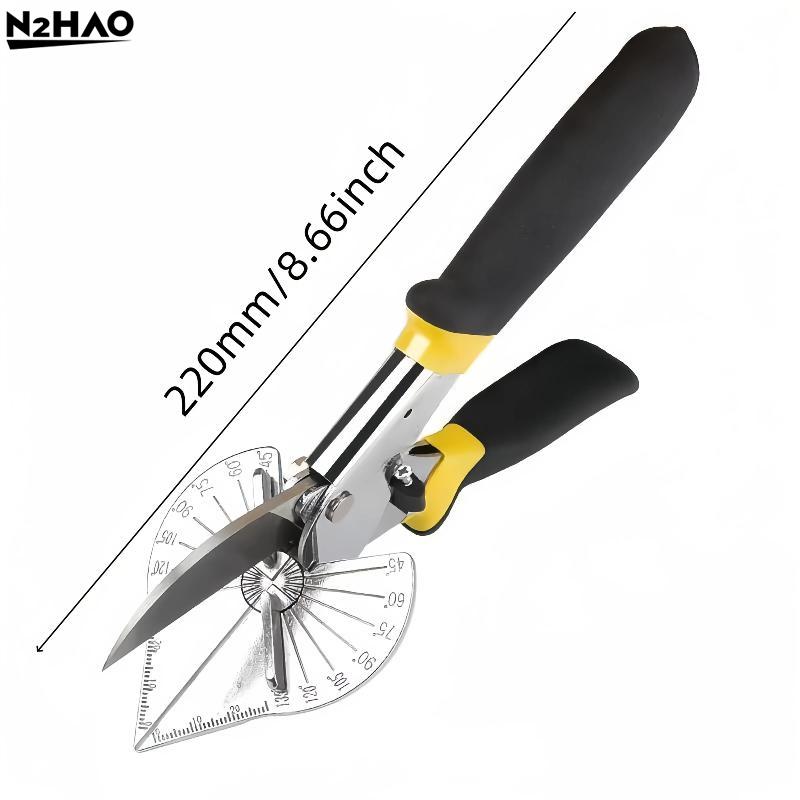 Electrician Angle Scissors 45 Degree Universal Trunking Scissors 90 Degree Woodworking Edge Banding Buckle Strip Multifunctional