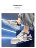 Niche Versatile Height-Increasing White High-Top Sneakers for Men - Trendy Casual Sports Shoes for Spring, Summer, and Autumn.