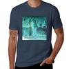 T-shirt con scritta "Boards of Canada music has the right to children" Top Casual a Maniche Corte per Natale