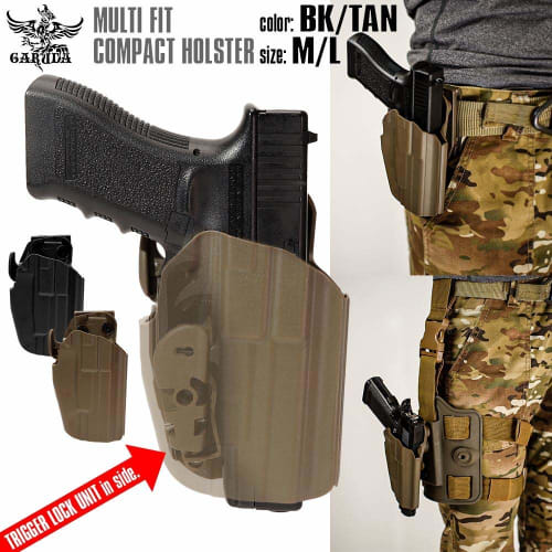 LayLax GARUDA Multi-Fit Compact Holster BK M Survival-Spielzubehör