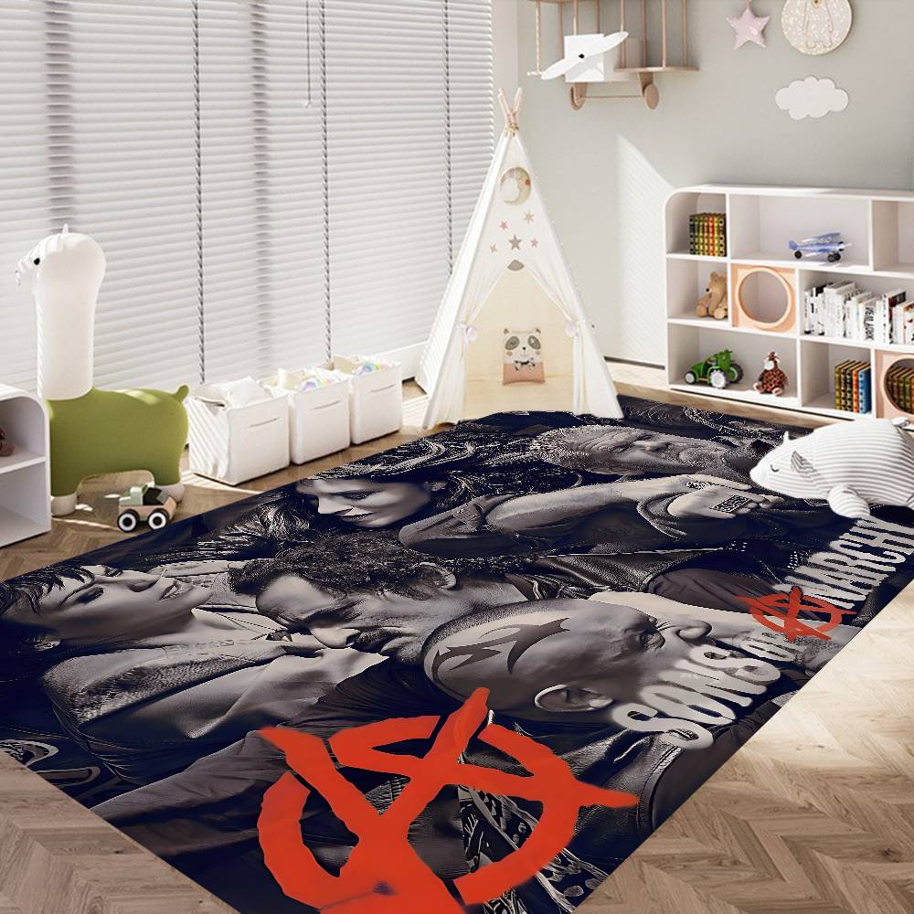 Crime Sons Of Anarchy TV Entrance Door Mat Nordic Style Home Doormat Bathroom-Toilet Mats Bedroom Hotel Decor Mat