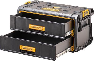 Tough System 2patrová truhla na nářadí Úložný kufr Truhla na nářadí Stohovatelné úložiště Tough System 2.0 2.0 DWST83529-1