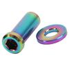 Bike C Caliper Nut   Alloy M6x20mm Rust Resistance Bike C Clamp Fixing Nut Road Bike Accessories with Gasket