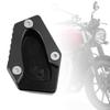 Bruce & Shark Side Stand Compatible Speed Twin 900 22-23 Street Cup 900 17-18 Plate Dress Up Parts Black