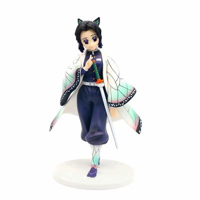 Demon Slayer Gk Kochou Shinobu Anime Action Figure Model 23cm Pvc Lovely Girl Statue Collection Toys Desktop Decoration Figma