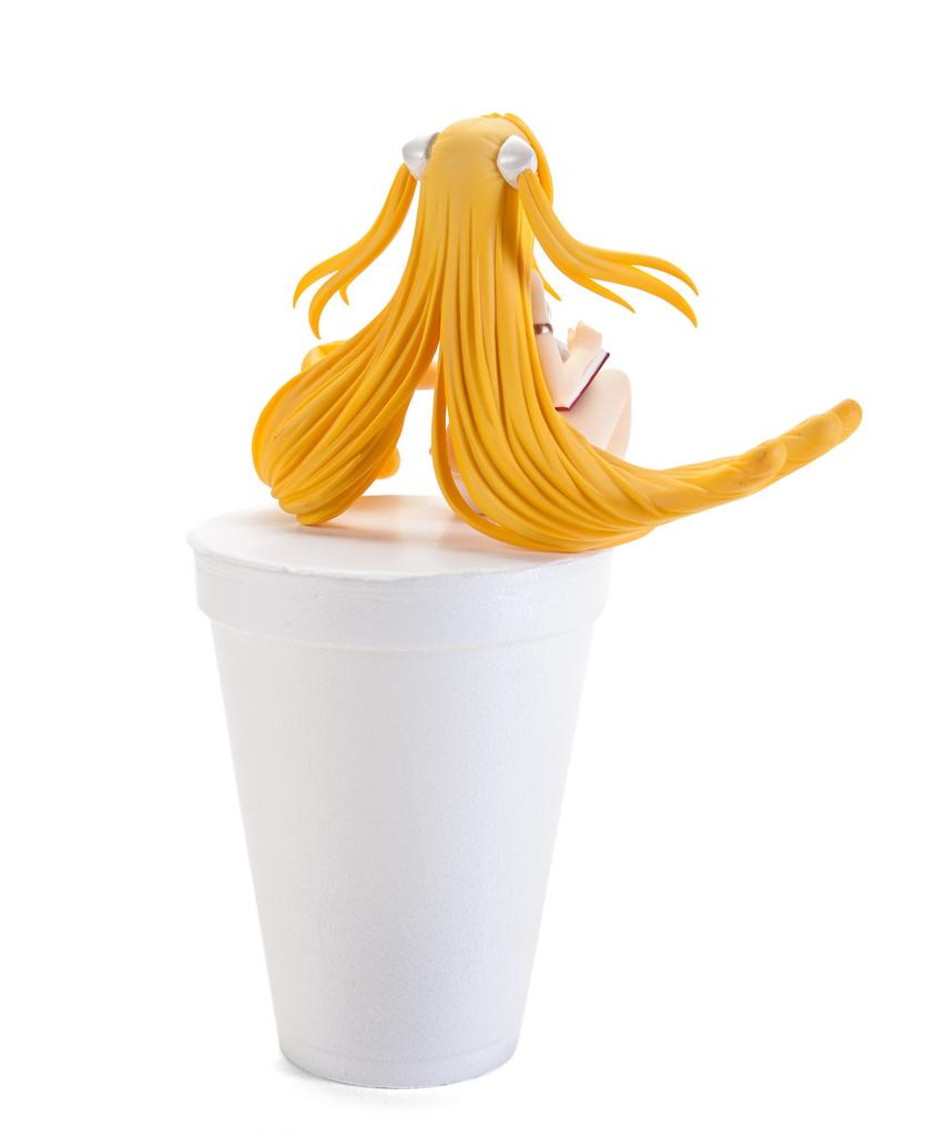 To Love-Ru Darkness Noodle Stopper Figure Golden Darkness White Version Single Item