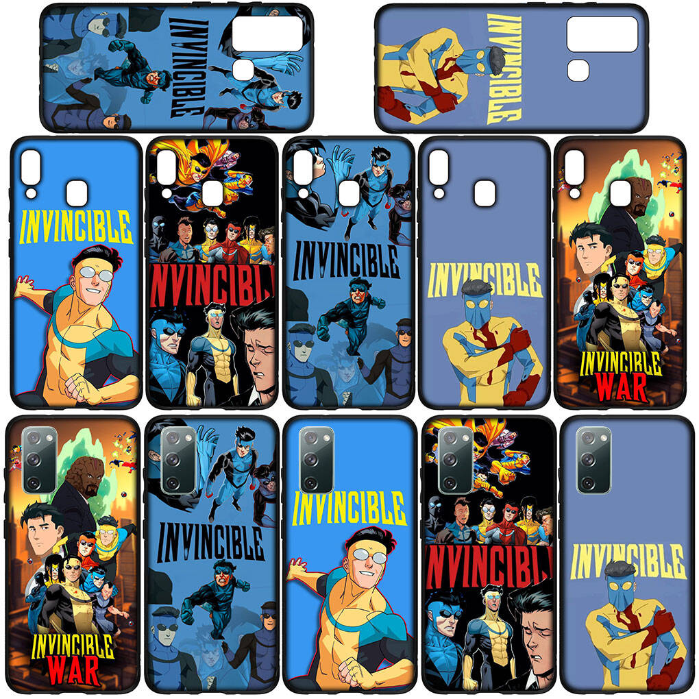 Phone Case for iPhone 17 16 15 Plus Huawei P30 P20 Lite Redmi Note 14 12 11 13 Pro Max OPPO A60 A80 A40 A18 A38 A54 Poster I-Invincibles Collage Cover