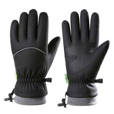 Winter Gloves For Outdoor Skiing Riding Warm Windproof Rainproof Gloves with Touchscreen Fingers Full Palm Anti Slip