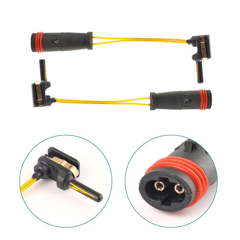 2x Car Front Rear Brake Wear Sensor for Mercedes Benz W203 W220 W211 W221 W204 W212 R230 CL600 SL500 C350 E320 GL350 A2115401717